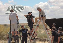 Los actores y técnicos estuvieron rodando un mes en Extremadura.