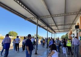 Estación de tren de Almendralejo.
