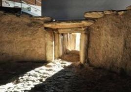 La entrada directa del sol en el sepulcro solo puede disfrutarse unos días al año