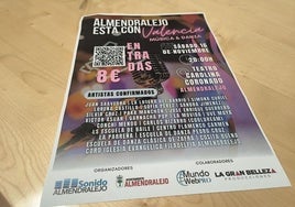 Cartel preparado para la gala
