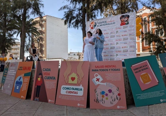 Feafes celebró hace unos días en el parque de Las Palmeras el Día de la Salud Mental