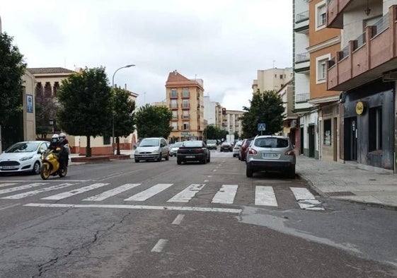 La actuación prevista en la travesía de la Ex105 está fuera de nuevo de los presupuestos