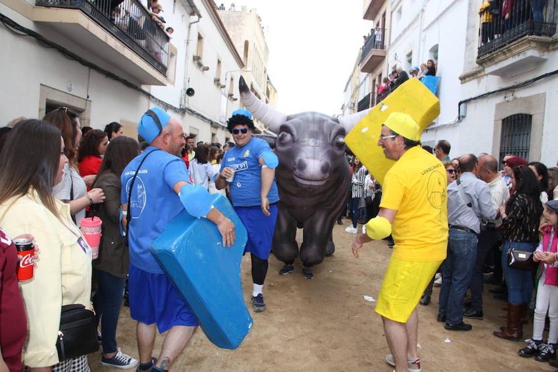 El pasado 22 de abril Arroyo de la Luz volvió a vibrar con el galopar de los caballos que recorrieron la Corredera, ocupada por unas 15.000 personas. En la fiesta participaron 160 jinetes y 4 carrozas, con unos 450 participantes. 