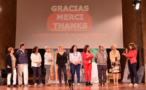Ana María Gómez Lorenzo, presidenta de Apfex, agradeció a los centro su participación e implicación 