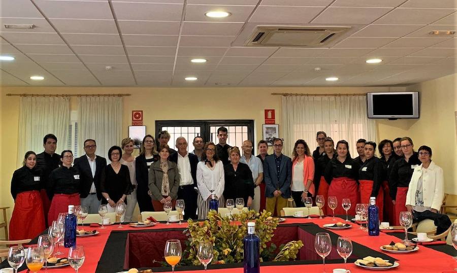 Desayuno en la Universidad Popular. 