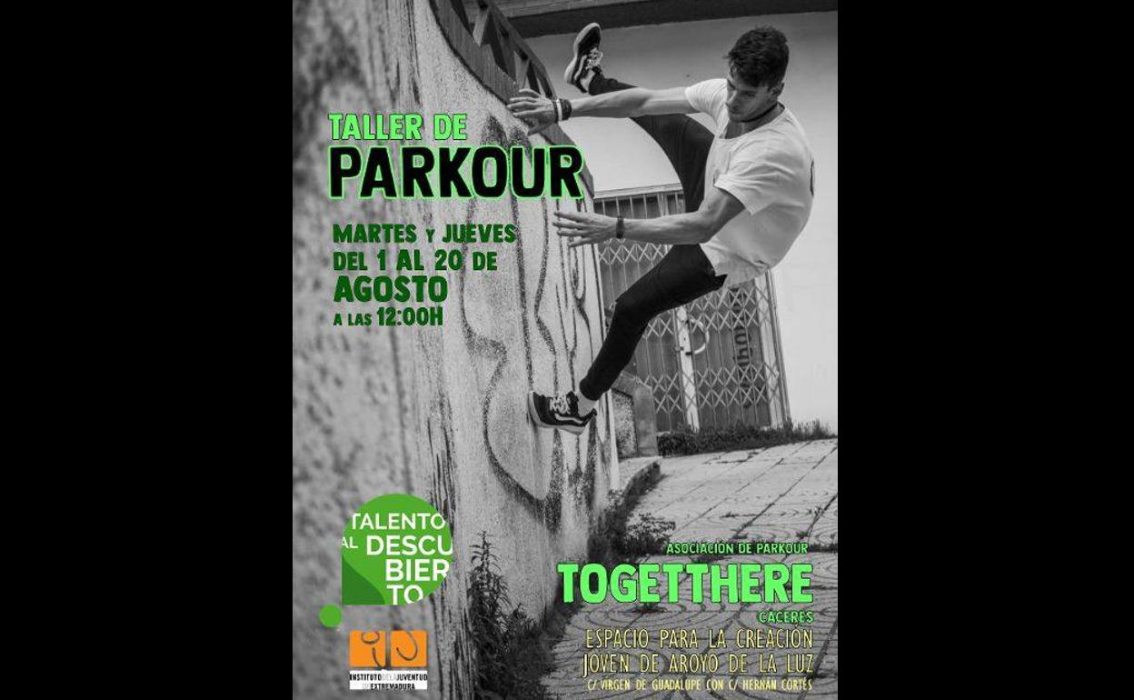 Iniciación al parkour en el Espacio Joven