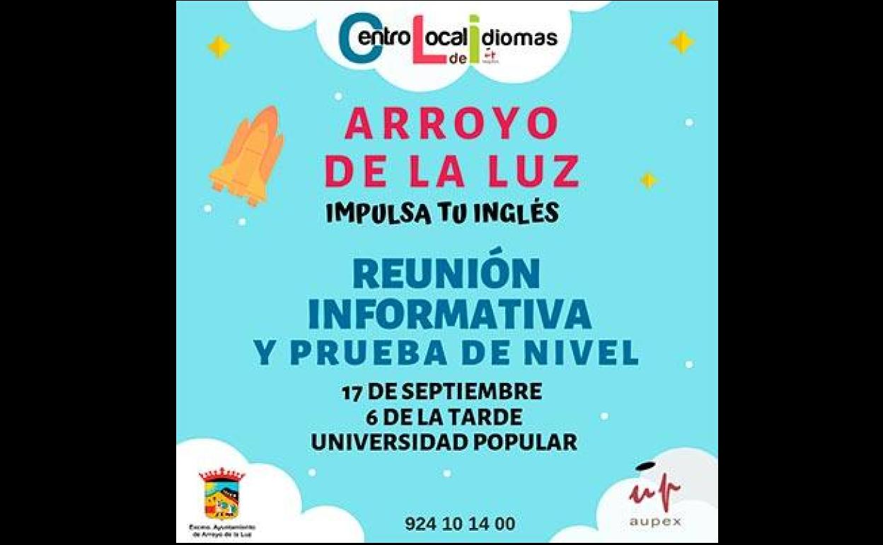 Reunión informativa y preinscripción para el Centro Local de Idiomas