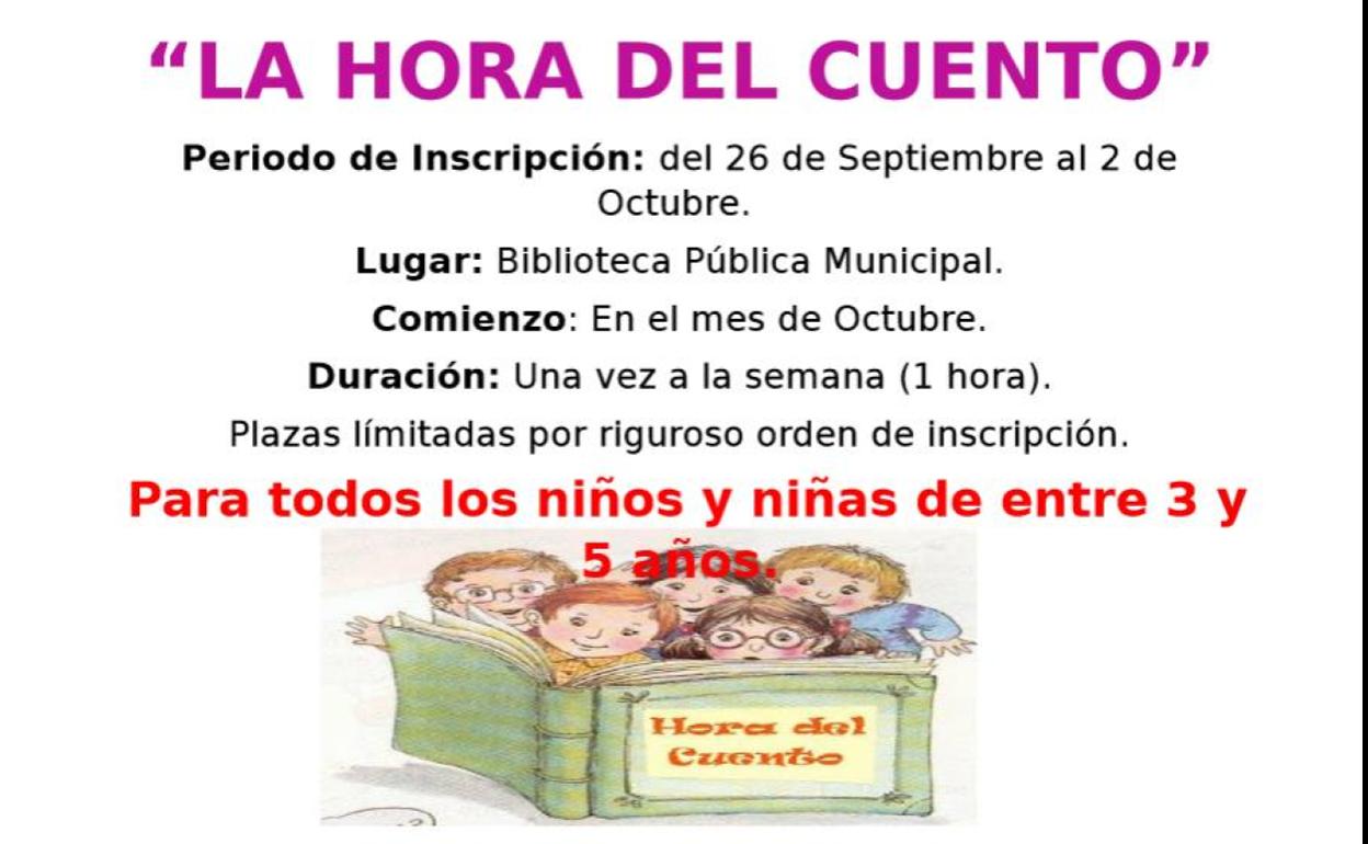 La Biblioteca Pública Municipal de Arroyo de la Luz pone en marcha 'La Hora del Cuento'