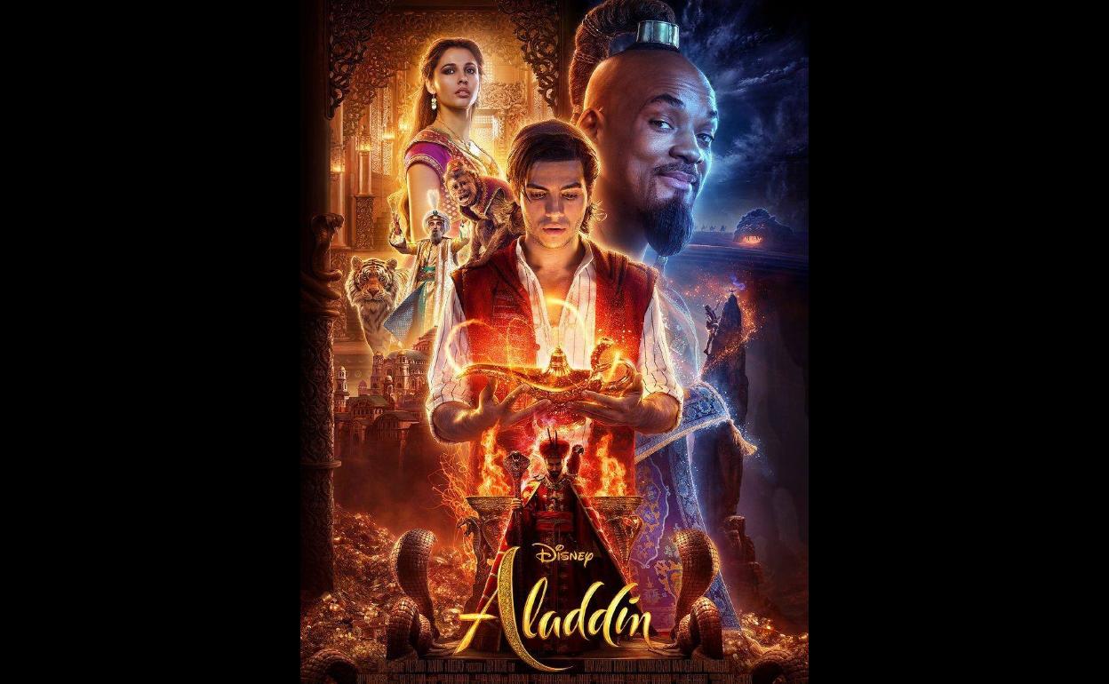 La película para mañana domingo es 'Aladdín'