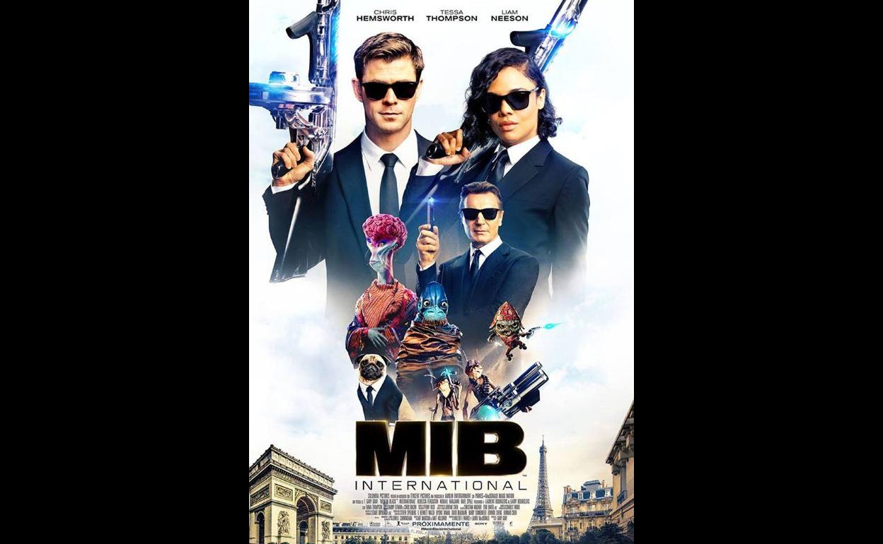 La película para esta tarde de domingo es 'Men in Black: International'
