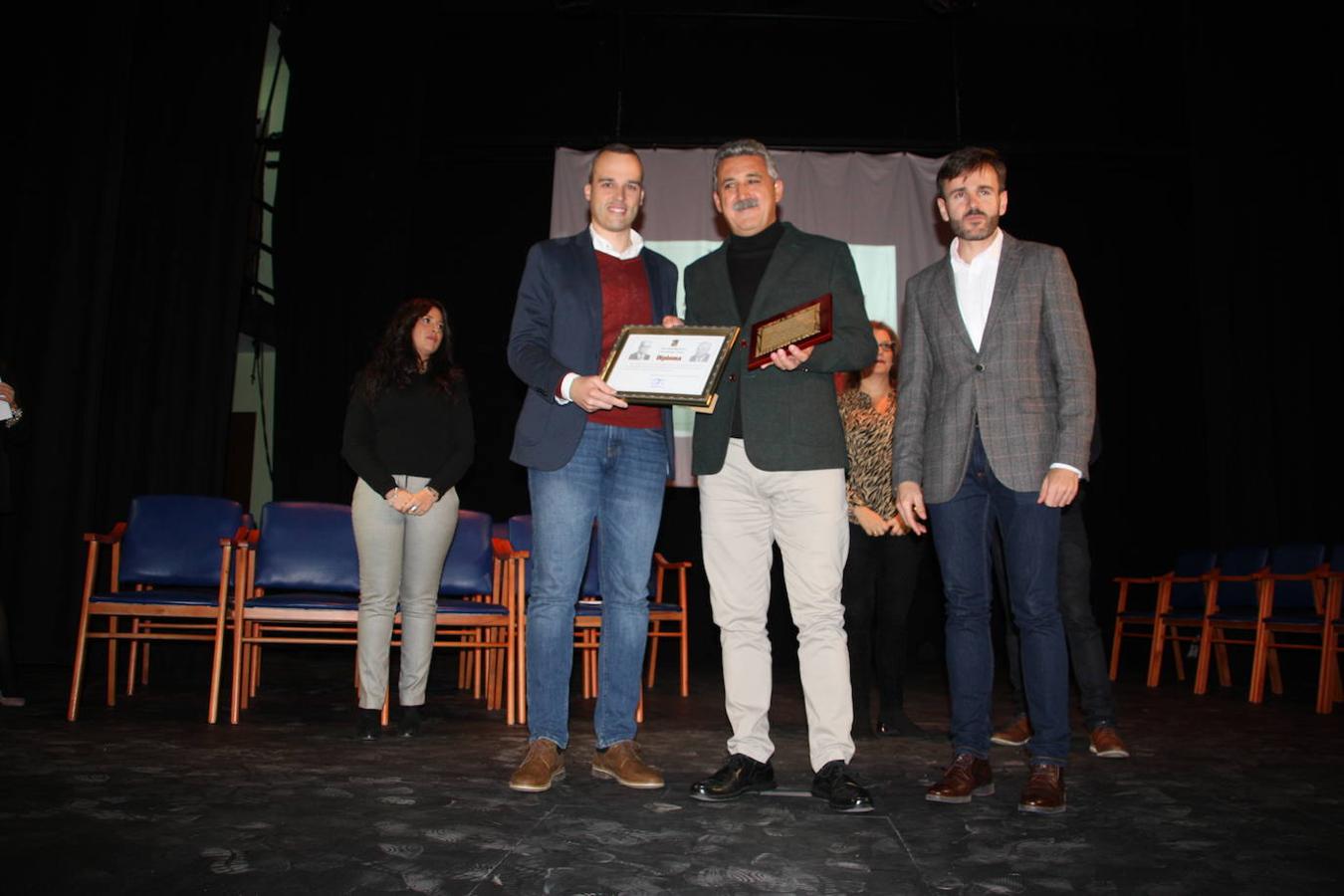 Ricardo Bermejo Álvarez, premiado en el Certamen Literario en la sección de Pesías Hermanos Caba por 'La sed de las palabras'.