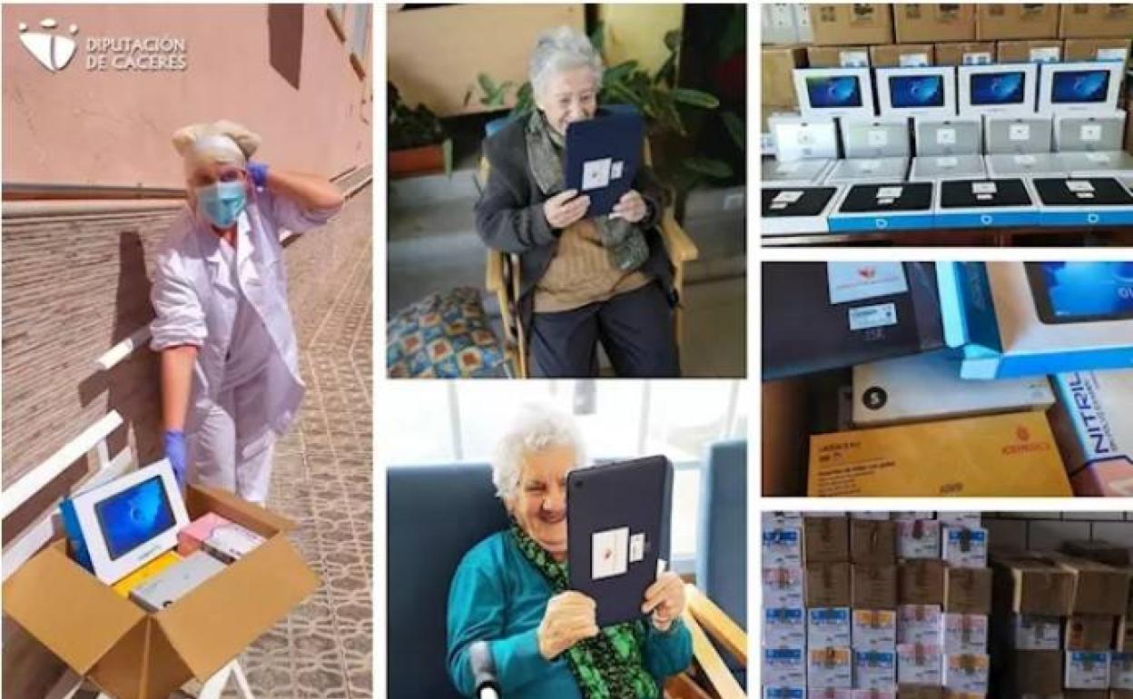 [Grupoextremadura] Nota Recepción Epis Y Tablets Diputación De Cáceres