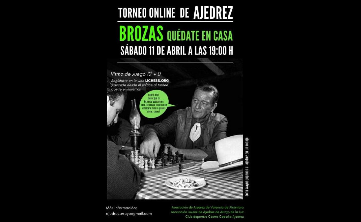 Un nuevo torneo de ajedrez con el que amenizar el confinamiento