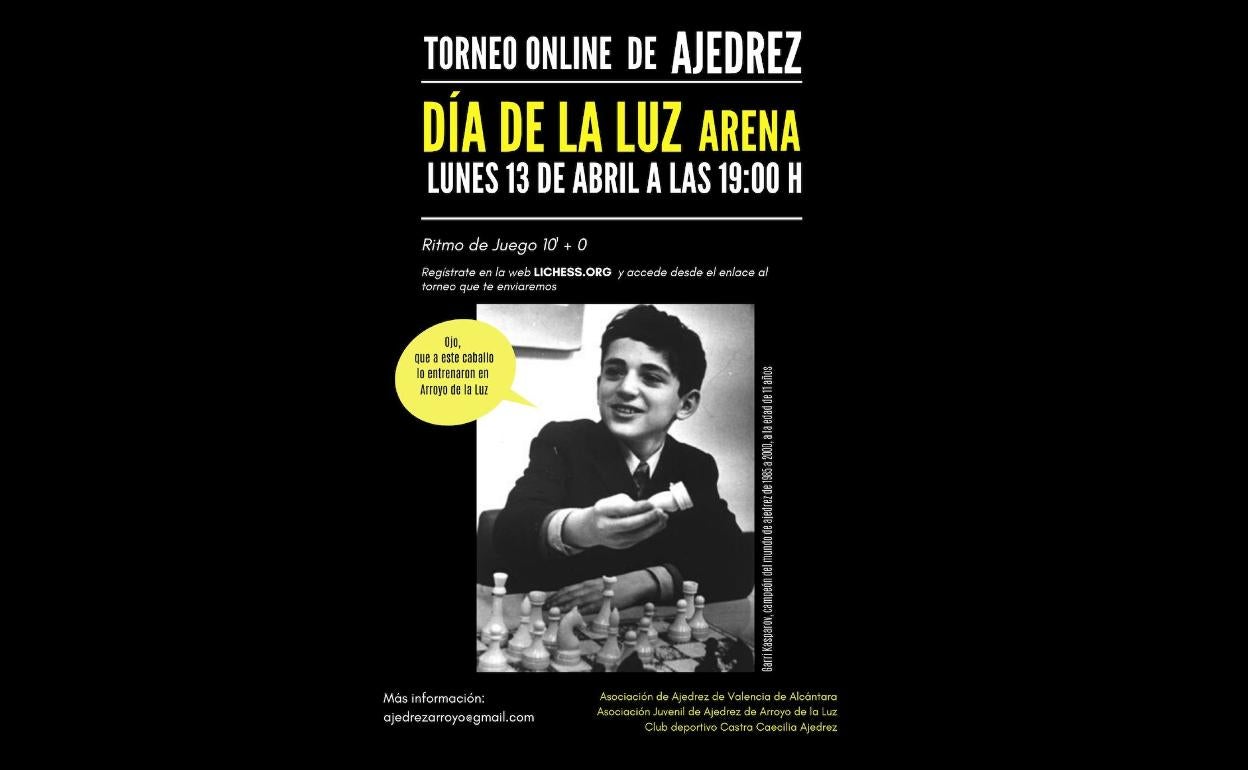 Torneo de AJEDREZ Online DÍA DE LA LUZ Arena