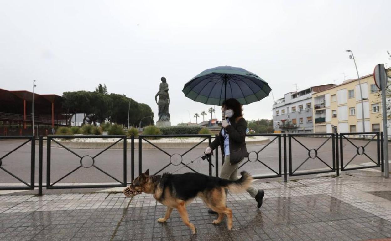 Lluvia en Mérida, la semana pasada.