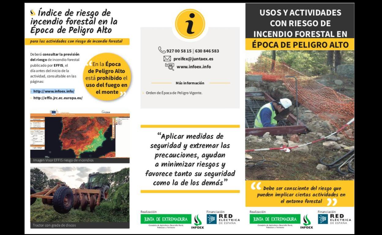 Comienza el periodo de alto riesgo de incendio en la región