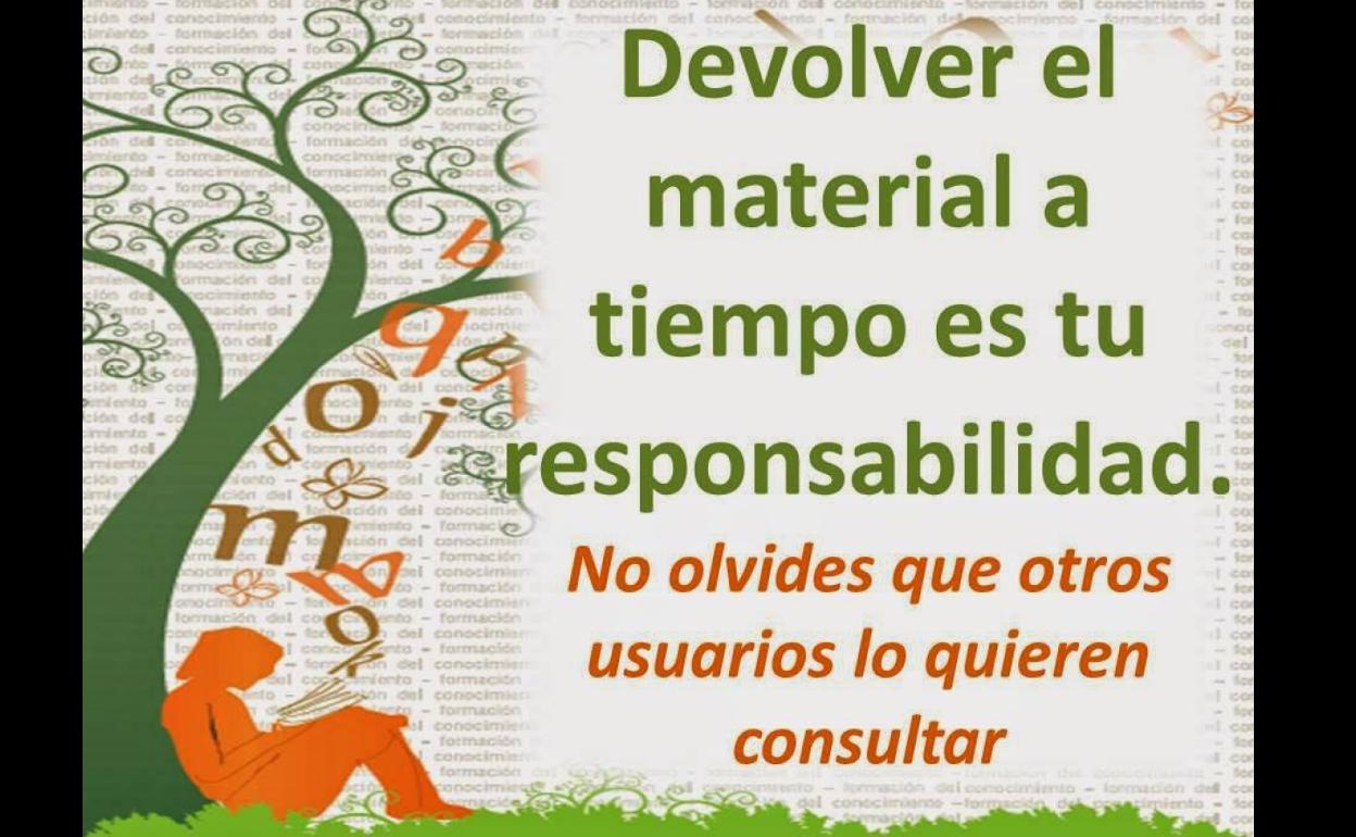 La biblioteca arroyana recuerda la importancia de devolver los libros a tiempo para evitar penalizaciones