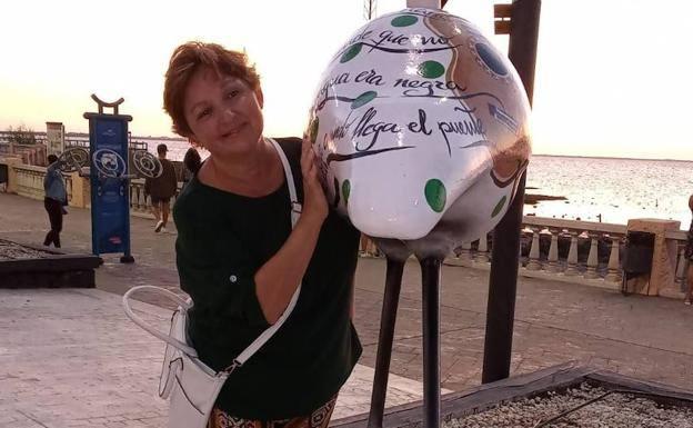 María de la Paz Maya en Cádiz el pasado año.