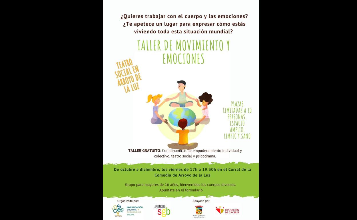 Mañana se presenta el Taller de Movimiento y Emociones