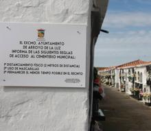 Imagen secundaria 2 - Menos visitas que en años anteriores en Los Santos del año del coronavirus