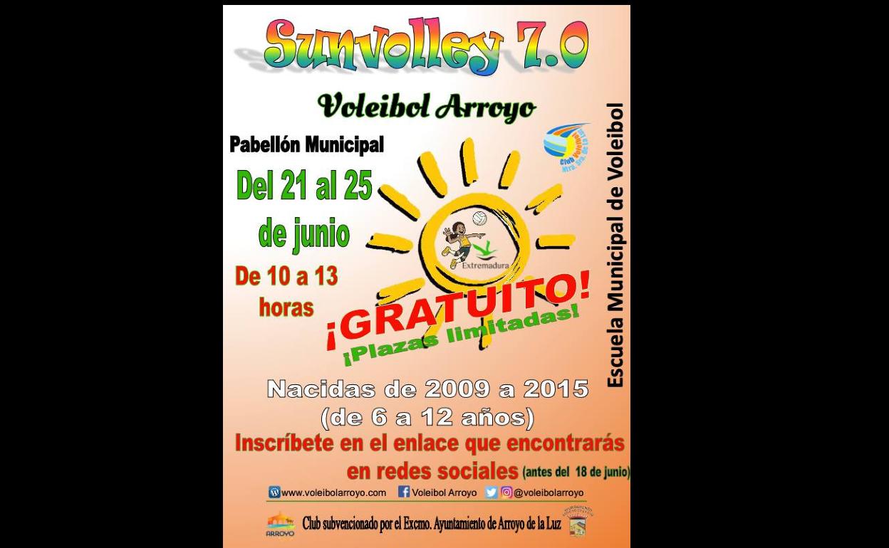 El club de voleibol de Arroyo de la Luz recupera el SunVolley