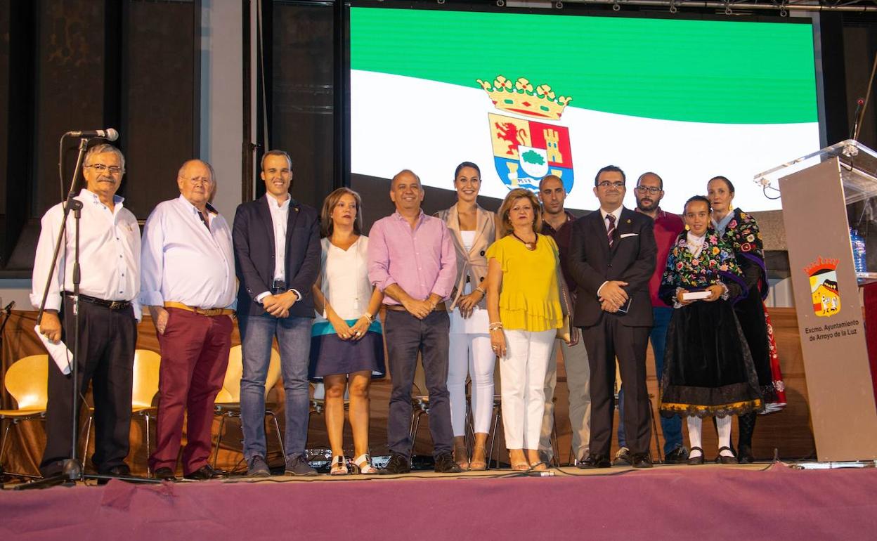 Acto de entrega de medallas del año 2019. 