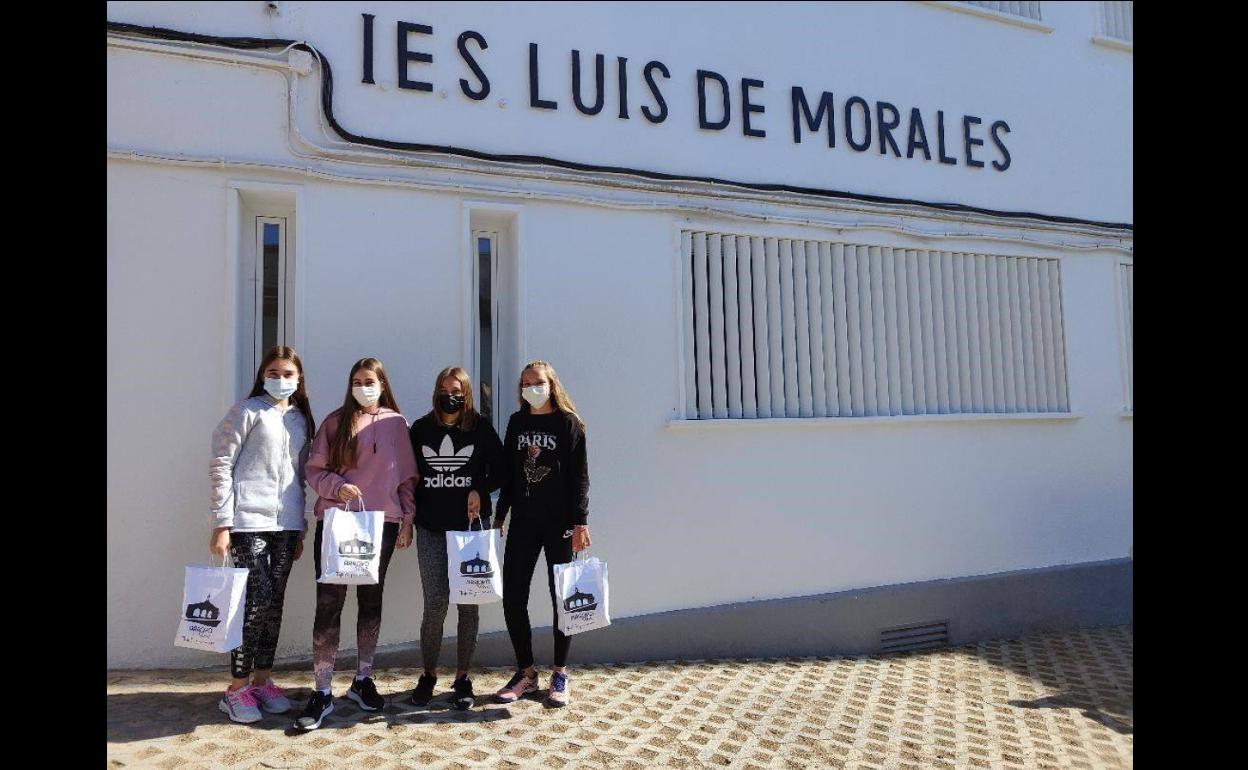 Alumnas que participarán en el proyecto. 