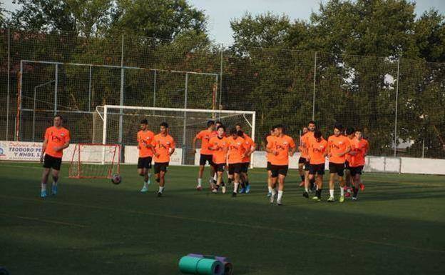 Entrenamiento del Arroyo CP. 