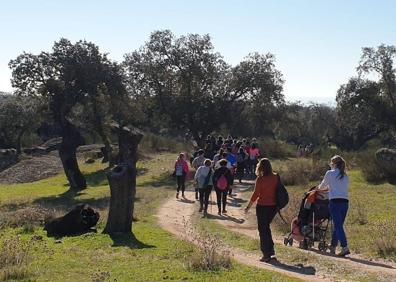 Imagen secundaria 1 - Diferentes momentos de la ruta. 