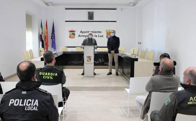 Intervención del homenajeado. 