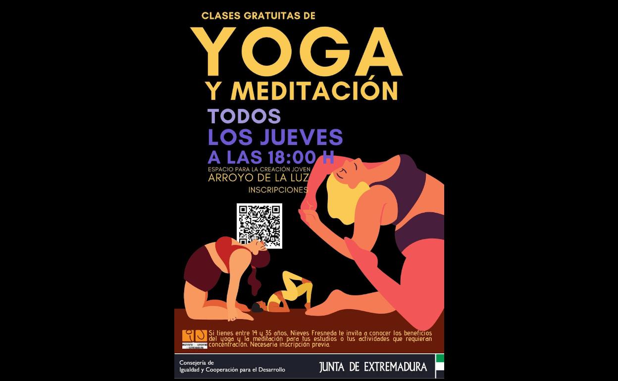 El ECJ de Arroyo de la Luz vuelve con las clases de yoga y meditación