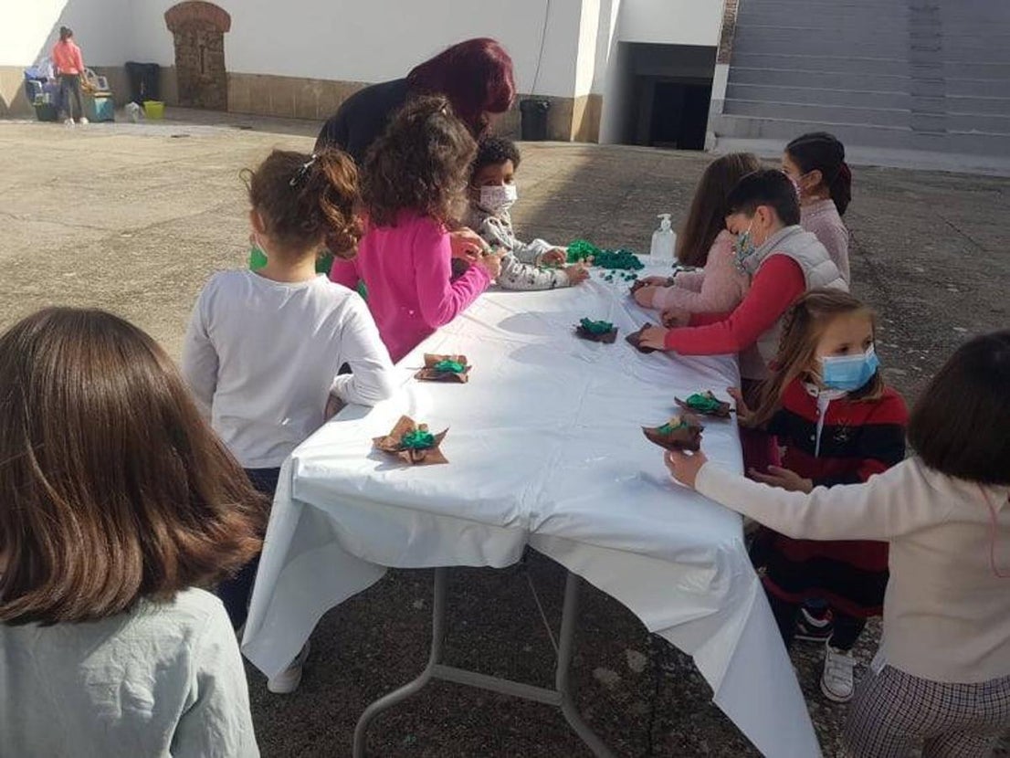 Taller de manualidades.