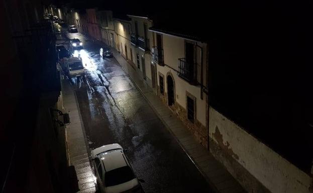 Imagen principal - La lluvia llega a Arroyo de la Luz