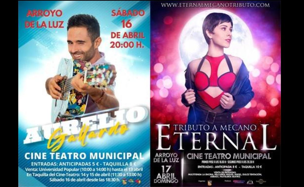 Este fin de semana llegan los conciertos de Aurelio Gallardo y Concierto Eternal, Tributo a Mecano
