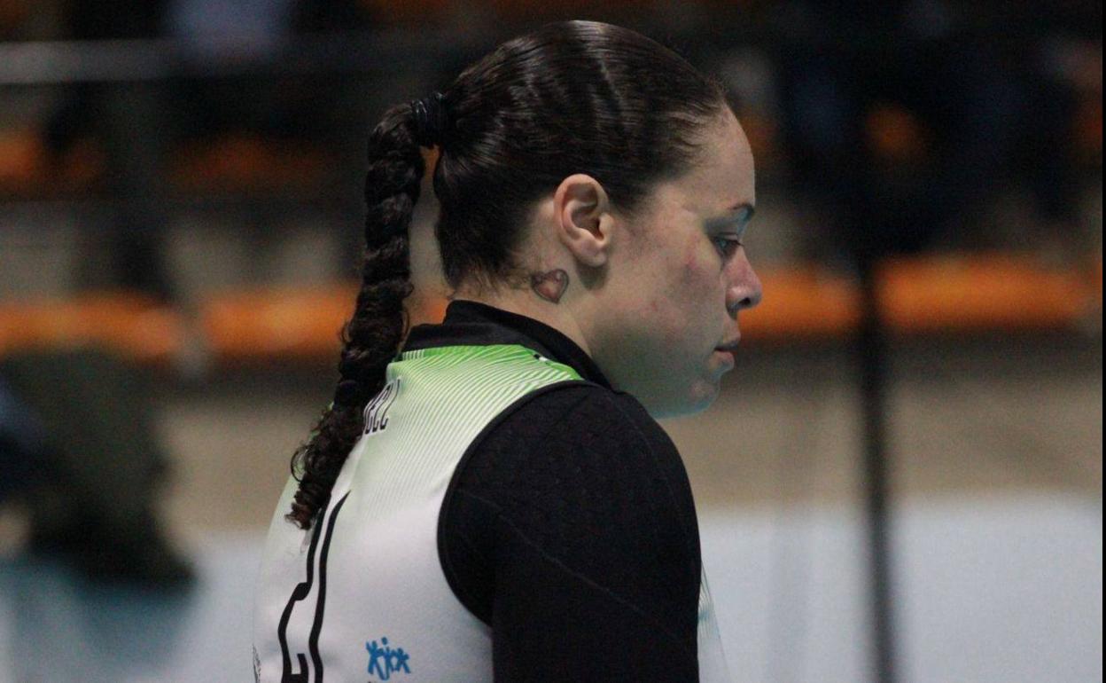 Janine Sandell, una de las máximas anotadoras de Superliga Femenina 2. 