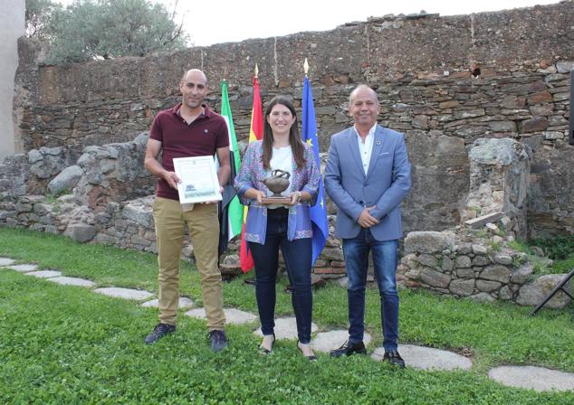 Premio Nacional, Fundación Global Nature, recogió el premio la representante de la Delegación de Extremadura, Ana Martínez Crucis