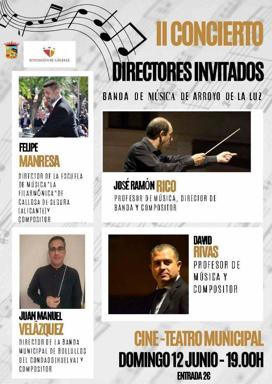 Imagen principal - II Concierto de Directores Invitados