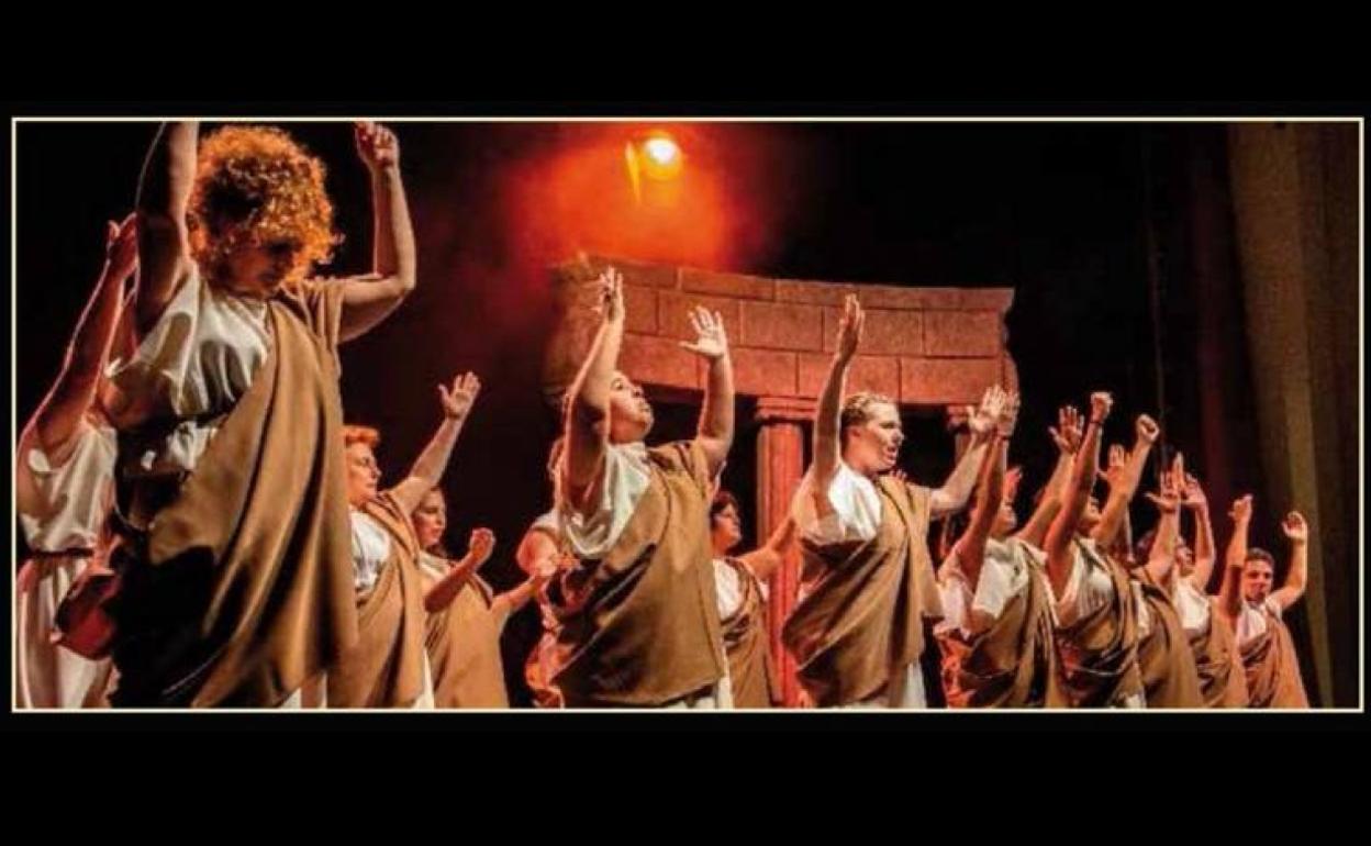 Tarde de teatro con el grupo Espaciotrece
