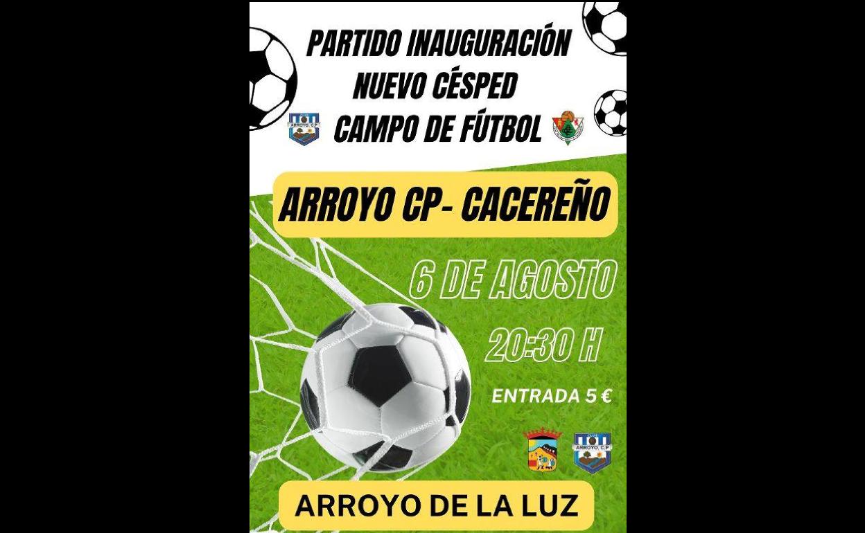 El Arroyo CP recibe al Cacereño para el primer amistoso de la pretemporada