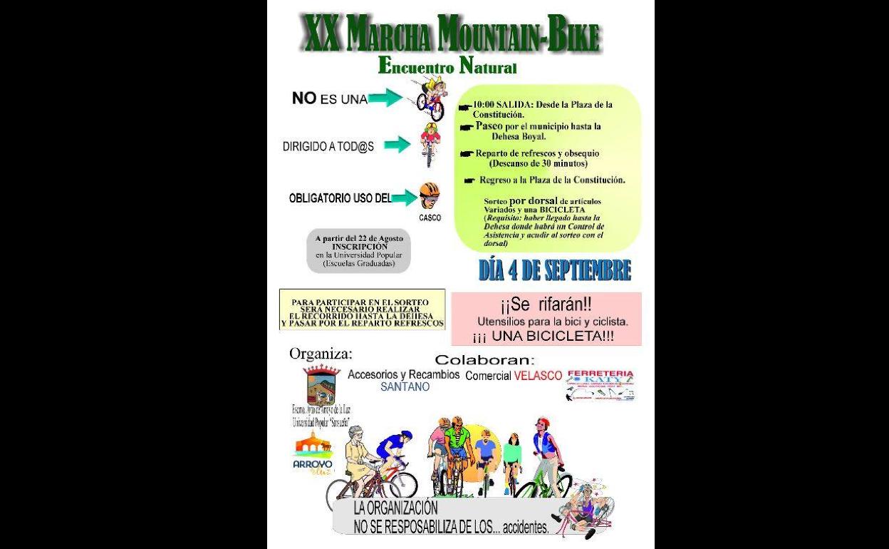 Abiertas las inscripciones para la XX Marcha Mountain Bike