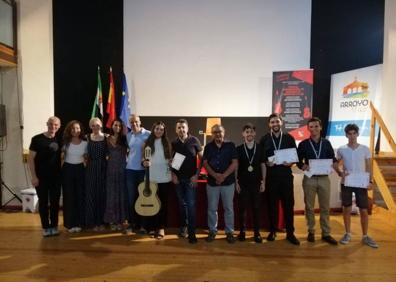 Imagen secundaria 1 - Premiados en la modalidad juvenil. 