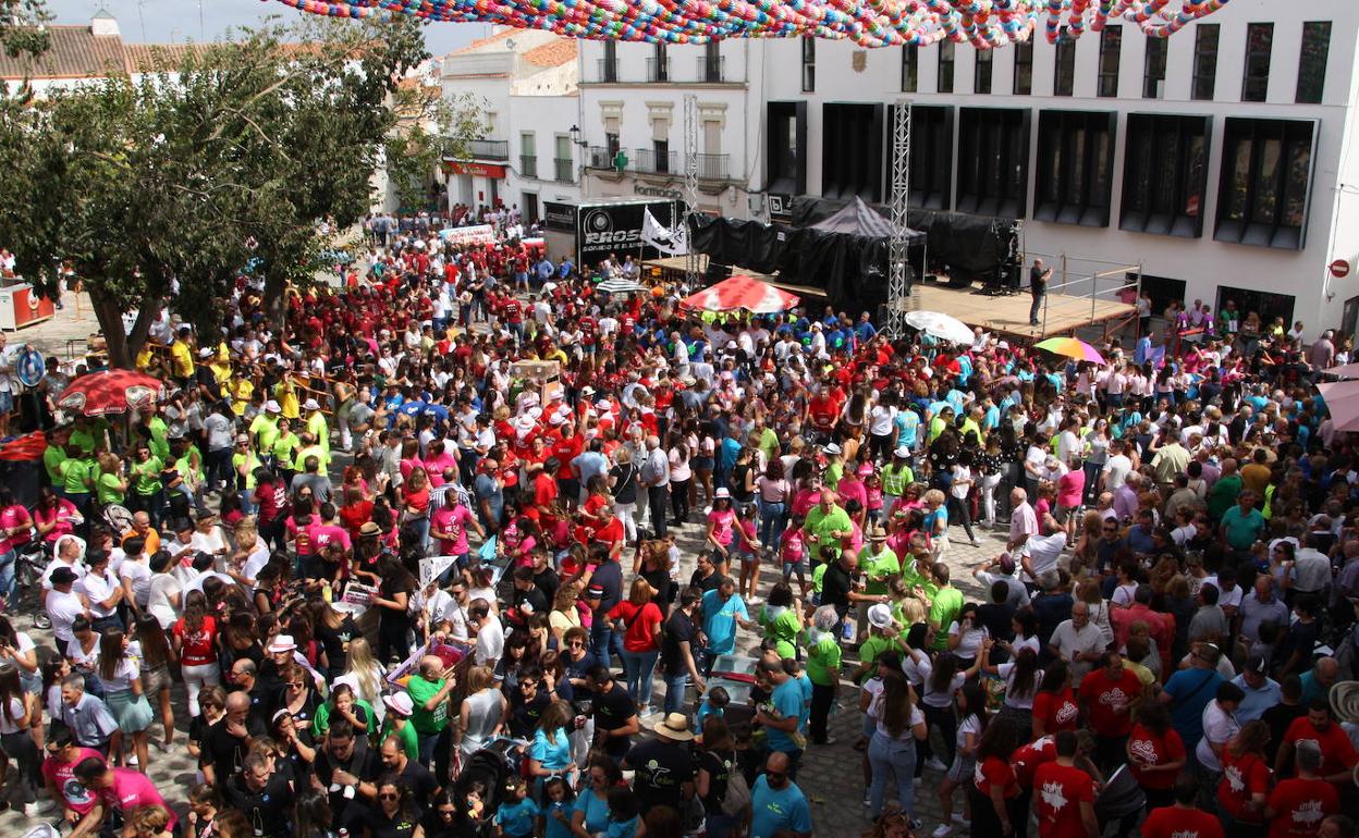 Día de las peñas de 2019. 