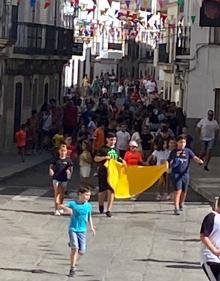 Imagen secundaria 2 - Los niños han vuelto a disfrutar con los cabezudos durante las Ferias de Septiembre