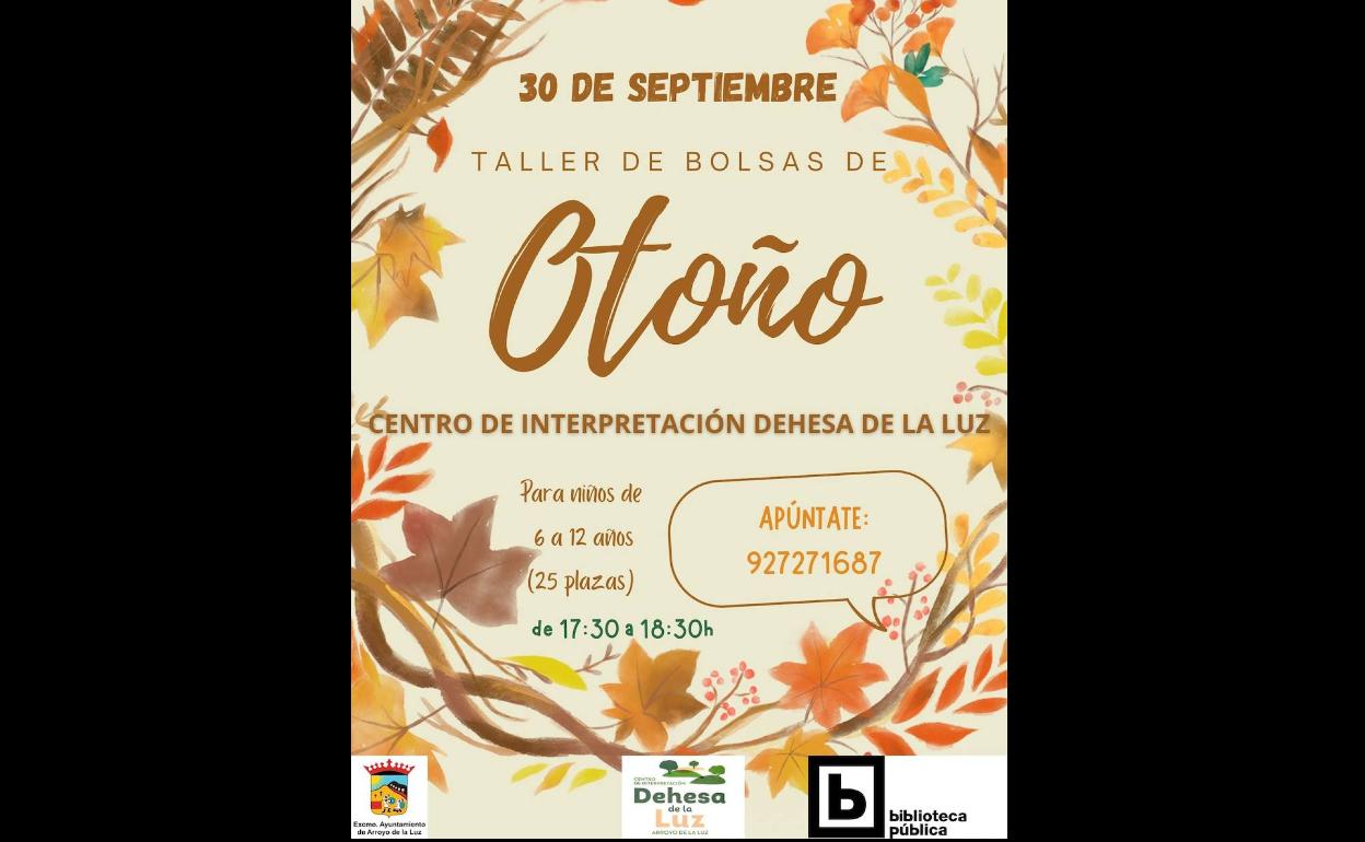 El Centro de Interpretación acoge un taller para dar la bienvenida al otoño