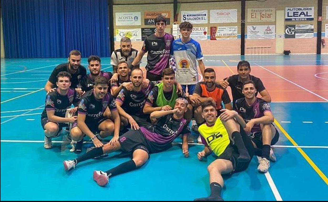 Victoria del Arroyo FS ante el Racing Herreruela FS