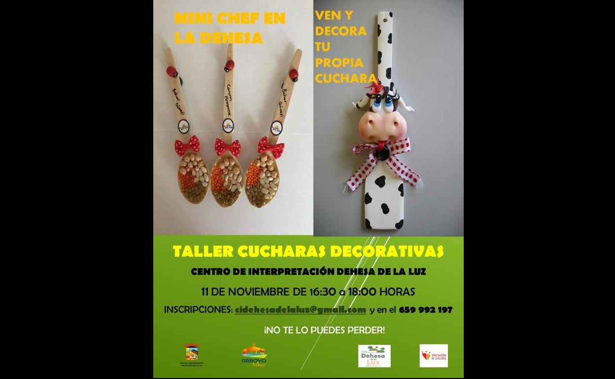 Taller de cucharas decorativas en el Centro de Interpretación
