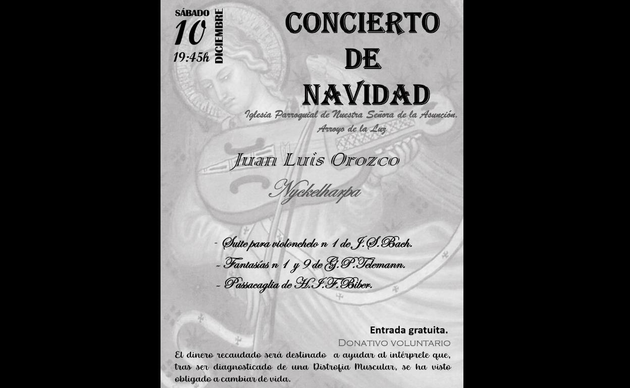 Concierto de Navidad con Juan Luis Orozco y su Nyckelharpa