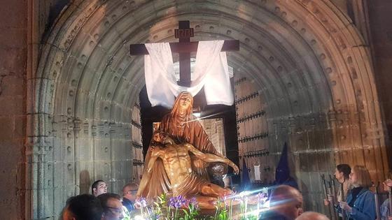 Emoción y recogimiento en el Viernes Santo de Arroyo de la Luz