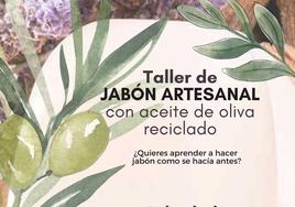 Taller de jabón artesanal en el ECJ de Arroyo de la Luz