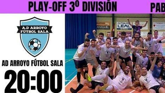 El Arroyo FS recibe al Fuentes de León para el segundo partido de Play-Off